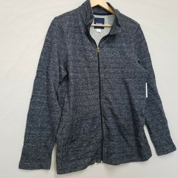 Basic Editions women's jacket size M zip up mock - Picture 2 of 11